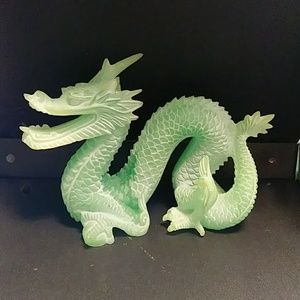Illuminating Dragon Figurine - "Lasting Glow"